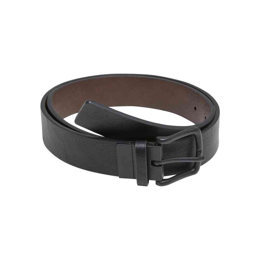 Urban Classics - Rotate Buckle Gürtel - Schwarz/Braun